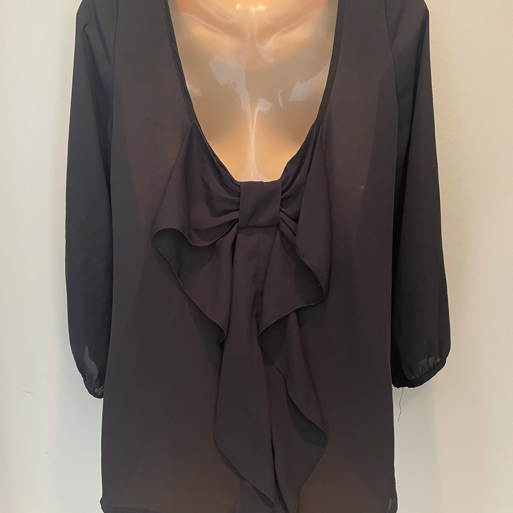 BNWT Black Blouse